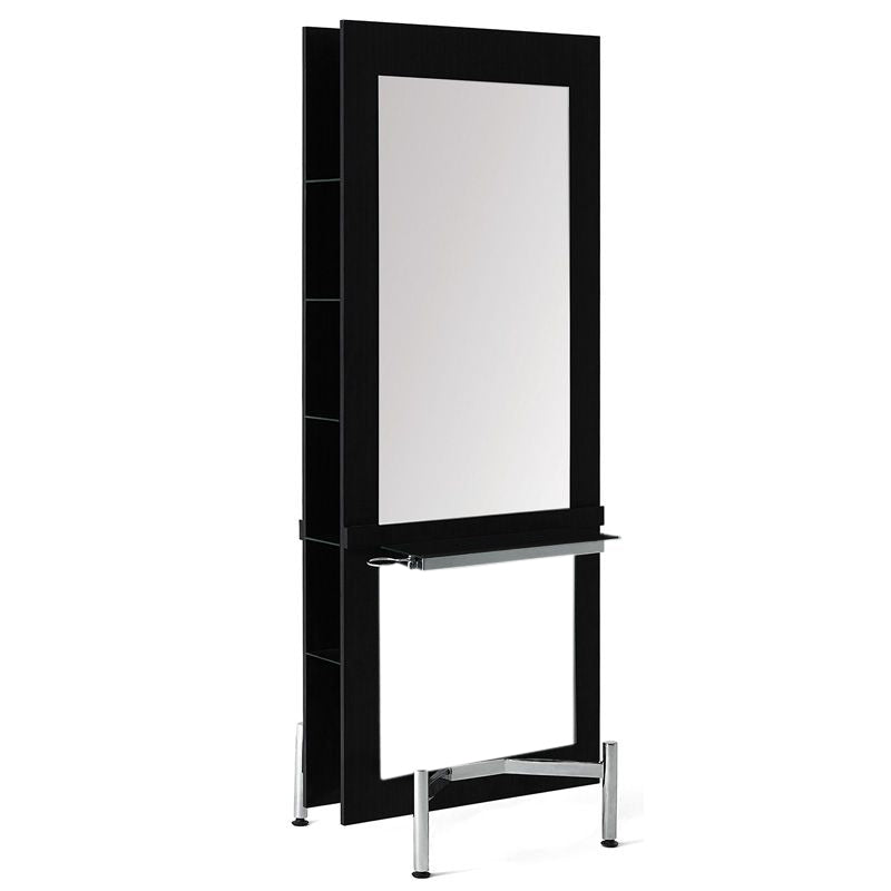Kaptafel Kapperssalon Gabbiano Eiland Q-009 Zwart 1