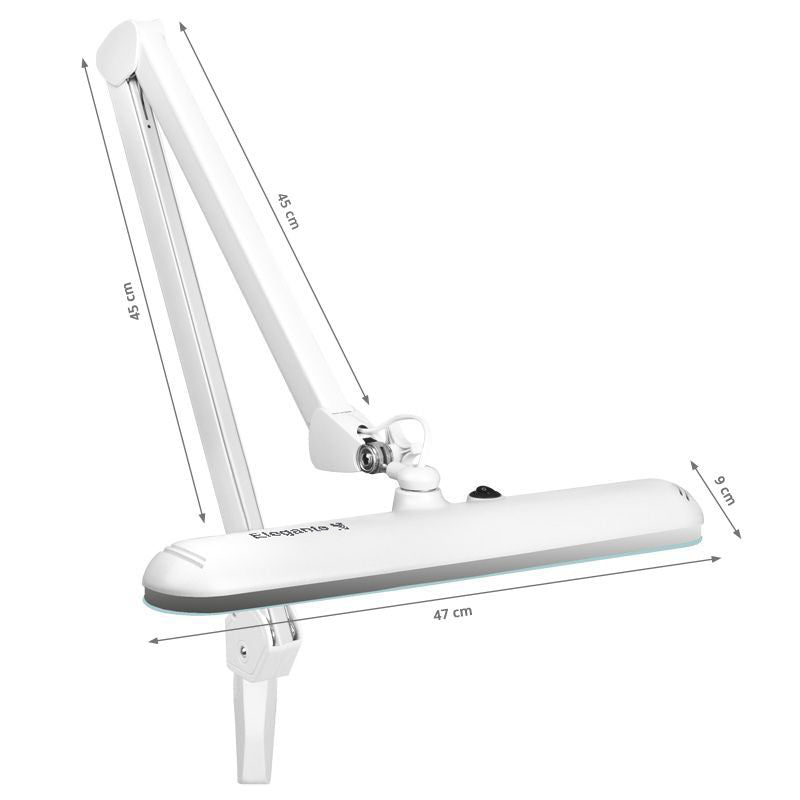 LED Lamp Schoonheidssalon met Klem Elegante 801S Wit
