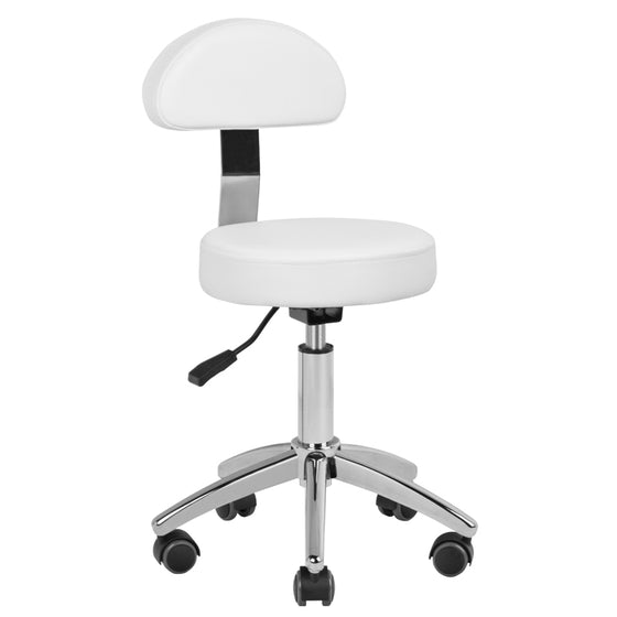 Tabouret Verstelbaar 304P Wit