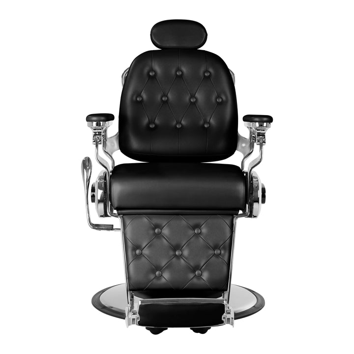 Barberstoel Gabbiano Francesco Zwart - afbeelding 2