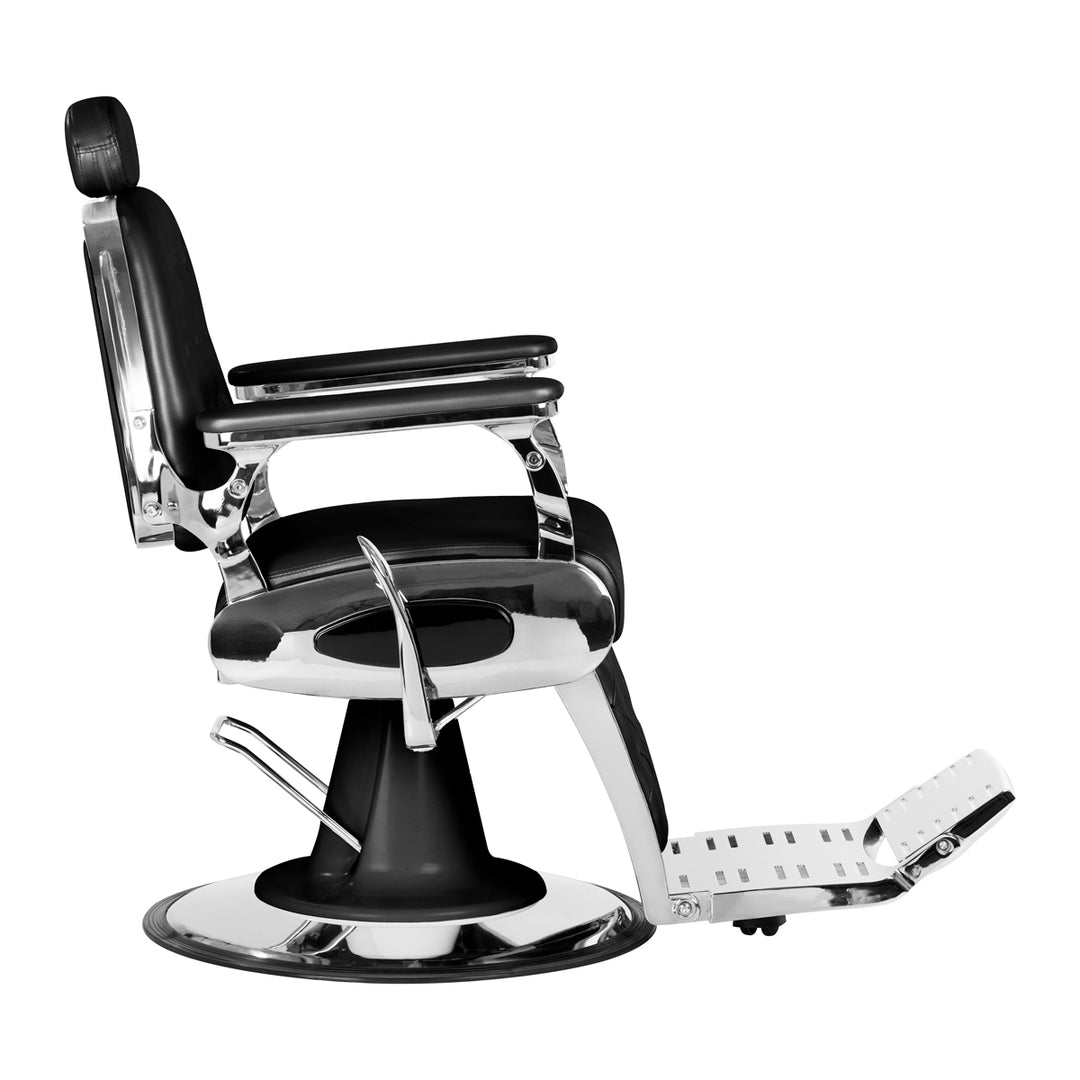 Barberstoel Gabbiano Francesco Zwart - afbeelding 4