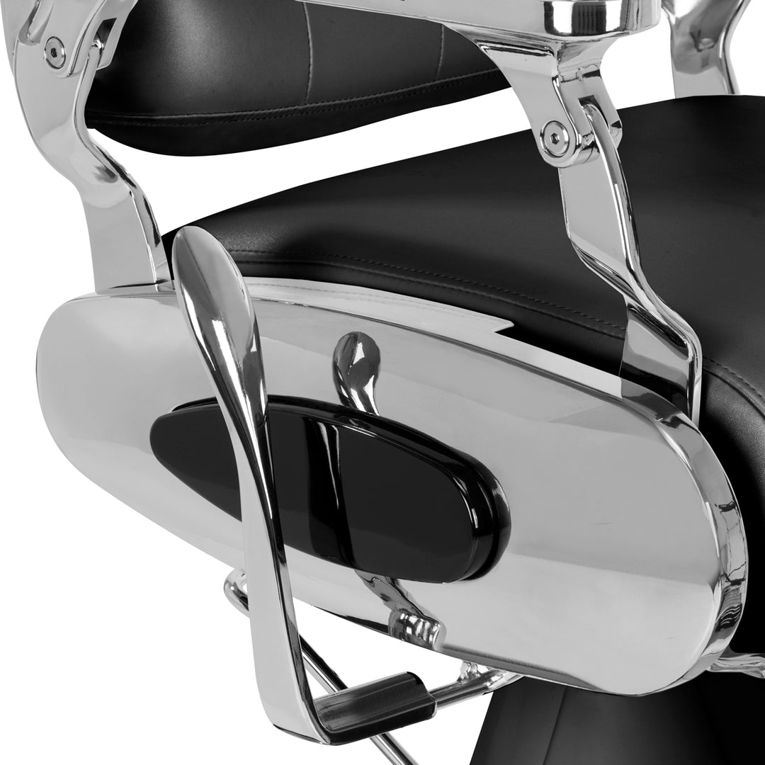 Barberstoel Gabbiano Francesco Zwart - afbeelding 7