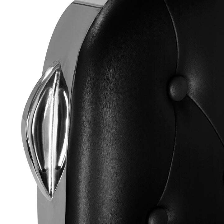 Barberstoel Gabbiano Francesco Zwart - afbeelding 9