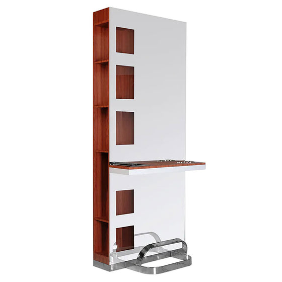 Kaptafel Kapperssalon Gabbiano B058 Kersenhout
