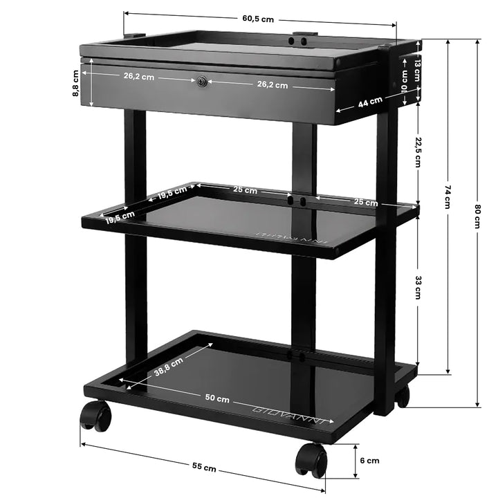 Roltafel Pro-Ink 1040A Zwart - afbeelding 5