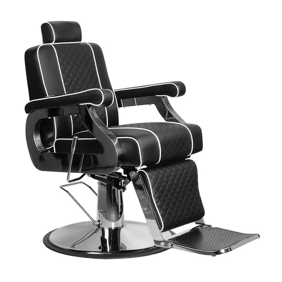 Barberstoel Gabbiano Paulo Zwart