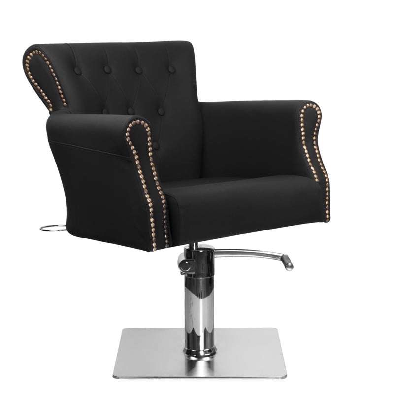 Kappersstoel Hair System Ber 8541 Zwart
