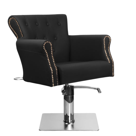 Kappersstoel Hair System Ber 8541 Zwart