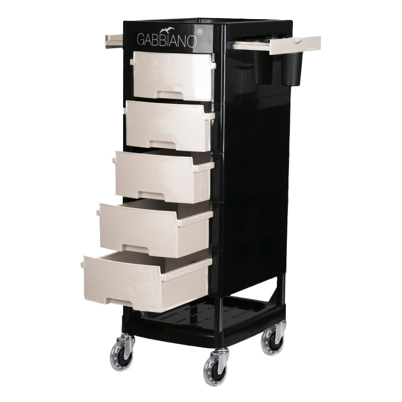 Werkwagen Kapper Gabbiano FT65 Zwart-Wit - afbeelding 2