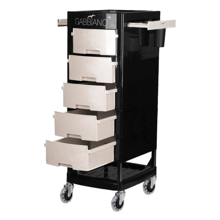 Werkwagen Kapper Gabbiano FT65 Zwart-Wit - afbeelding 2