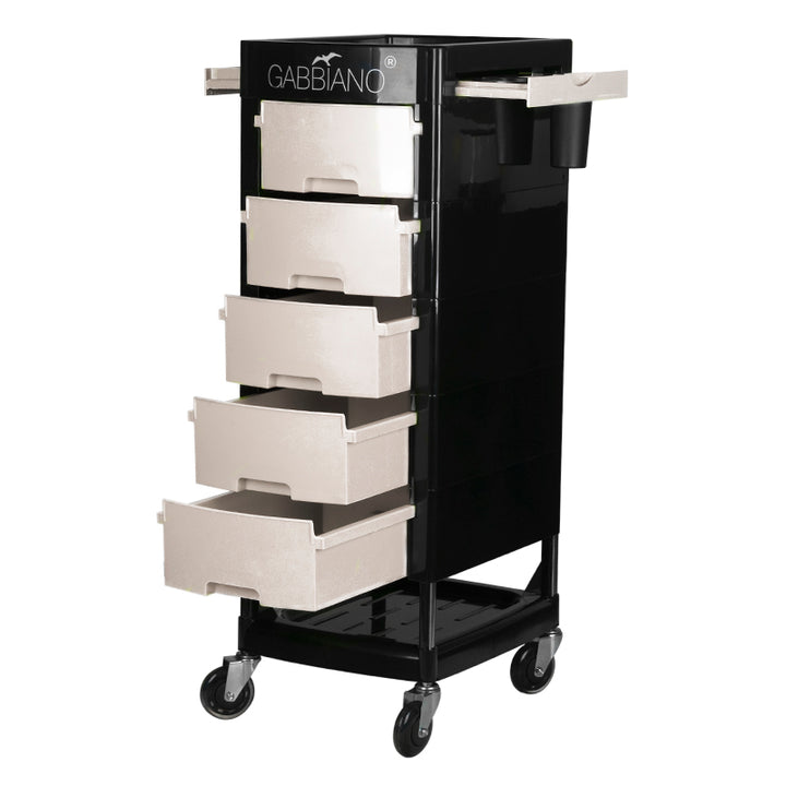 Werkwagen Kapper Gabbiano FT65 Zwart-Wit - afbeelding 2