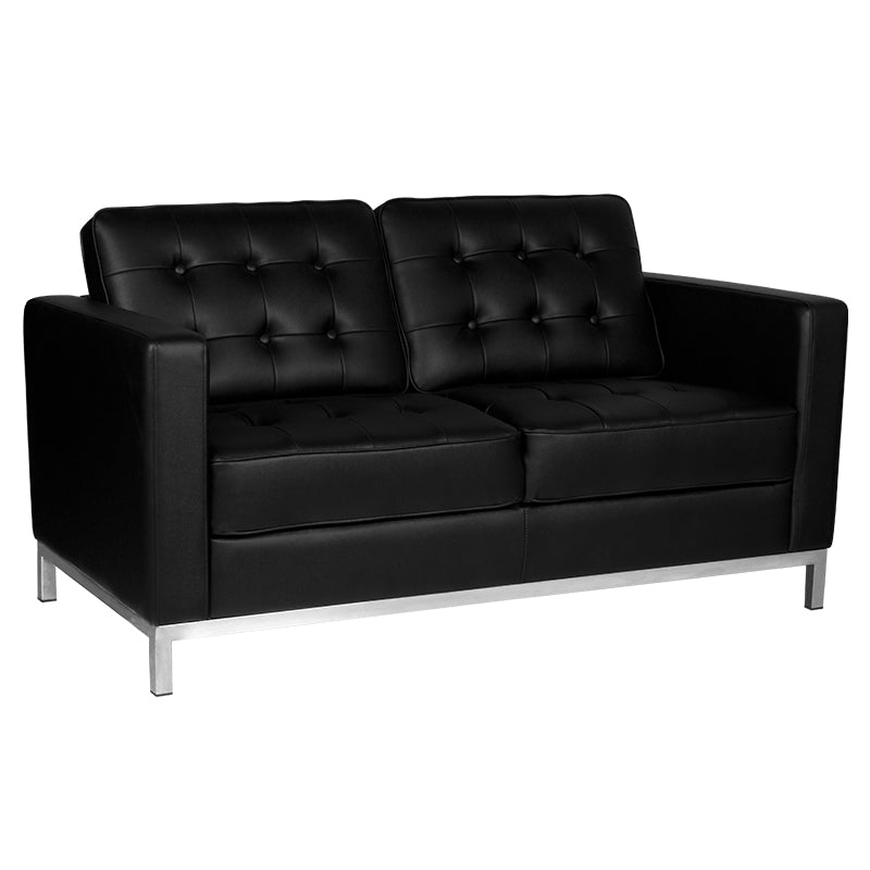 Wachtkamerbank Gabbiano BM18019 2-zits Zwart