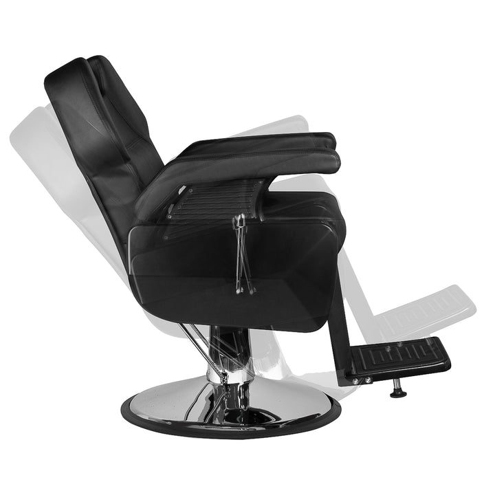 Barberstoel Hair System New York Zwart - afbeelding 3