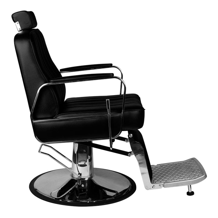 Barberstoel Gabbiano Patrizio Zwart - afbeelding 2