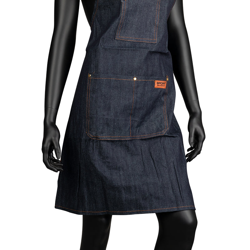 Kappersschort Denim BB-05 - afbeelding 4