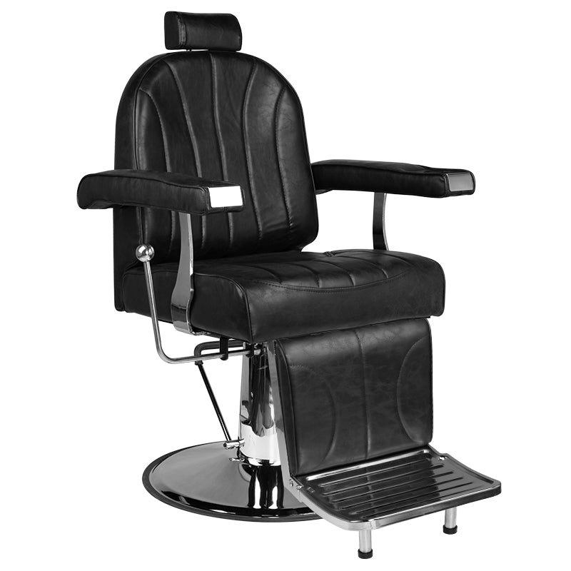Kappersstoel Barber Hair System SM138 Zwart 1
