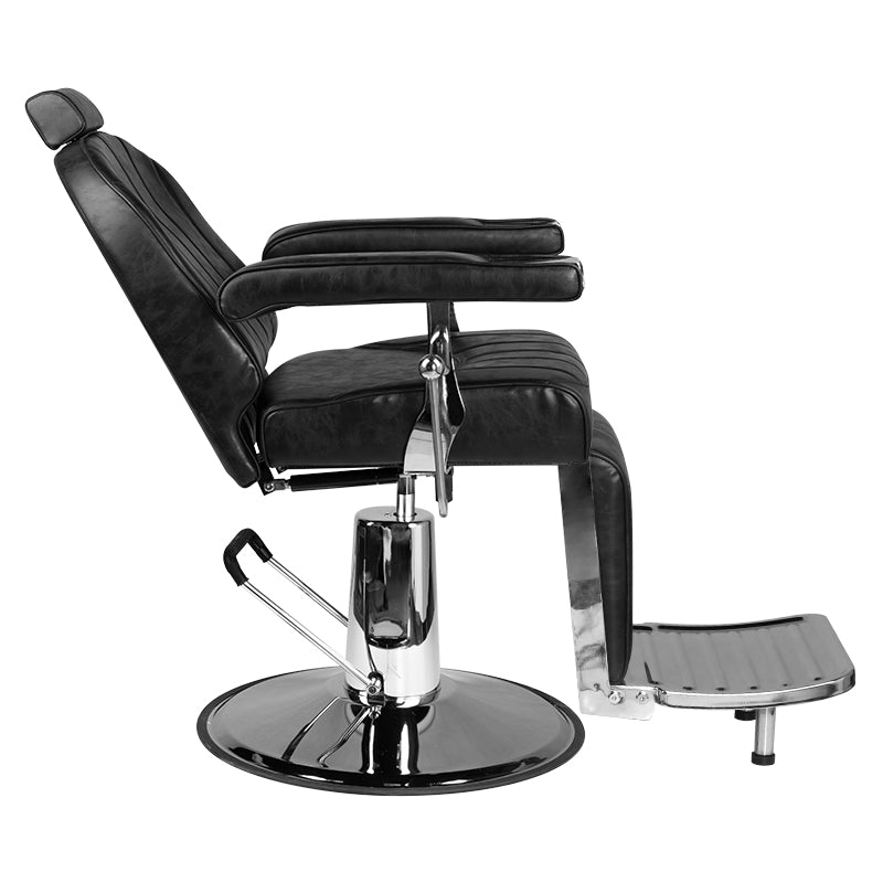 Kappersstoel Barber Hair System SM138 Zwart 3