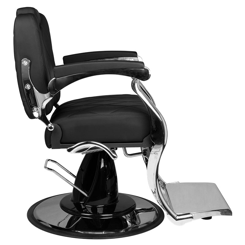 Barberstoel Gabbiano Dario Zwart - afbeelding 2