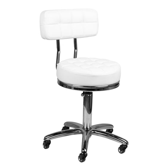 Tabouret Verstelbaar AM-877 Wit