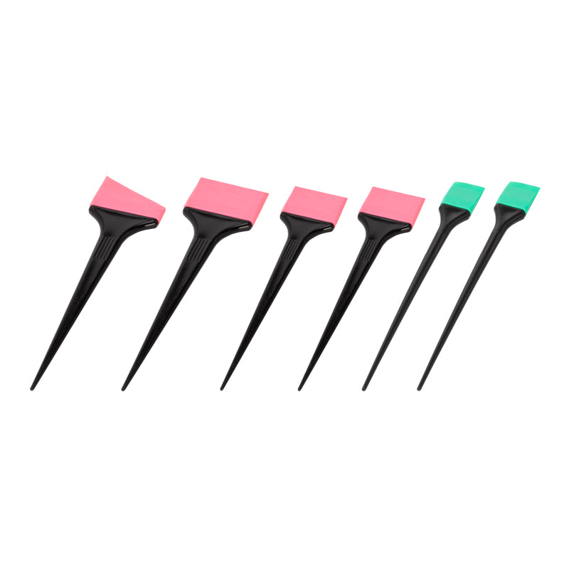 Set Siliconen Haarverfkwasten (6 Stuks)