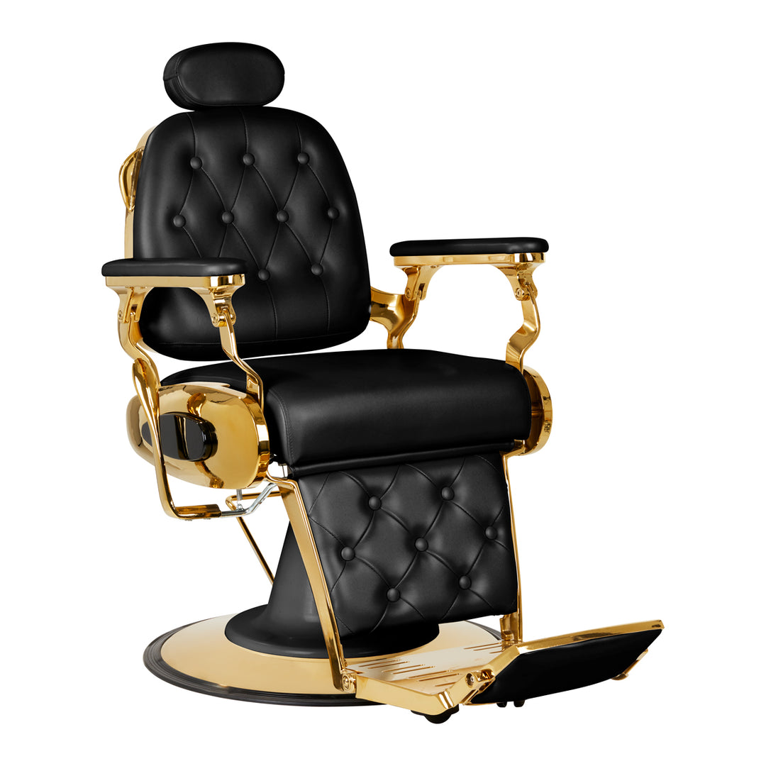 Barberstoel Gabbiano Francesco Goud-Zwart