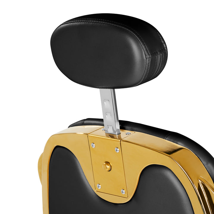 Barberstoel Gabbiano Francesco Goud-Zwart - afbeelding 6
