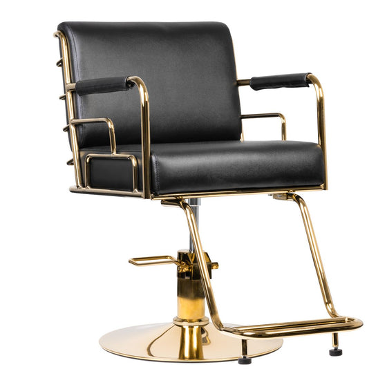 Kappersstoel Gabbiano Prato Goud-Zwart