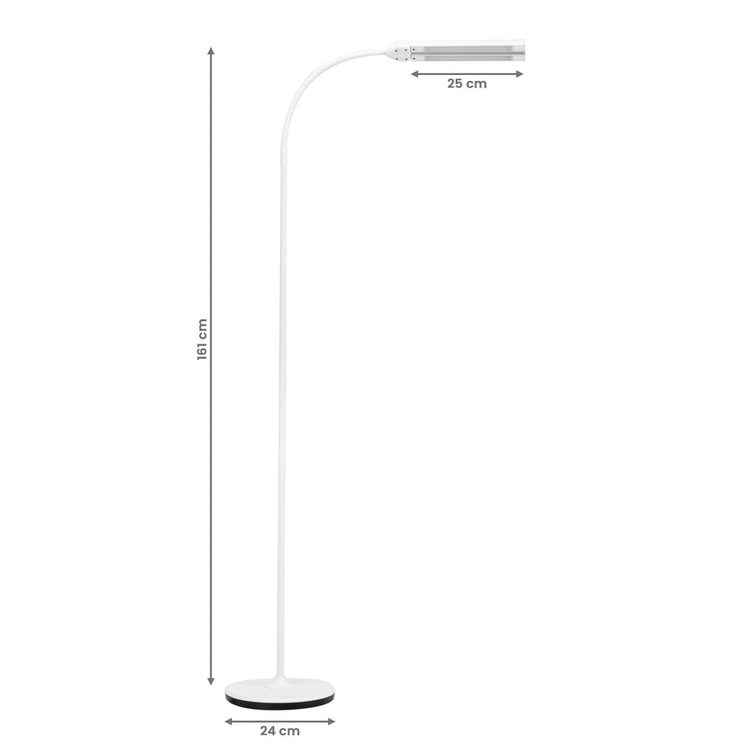 LED Lamp Schoonheidssalon met Statief en Instelbare Lichtintensiteit Glow 6019 Wit - afbeelding 7
