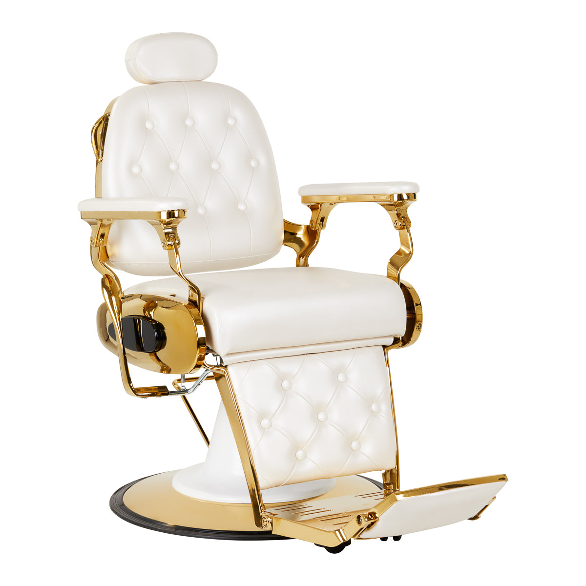Barberstoel Gabbiano Francesco Goud-Wit 1