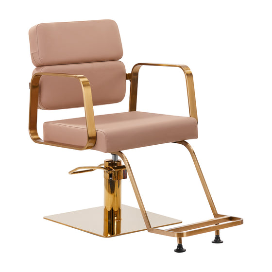 Kappersstoel Gabbiano Porto Goud-Beige