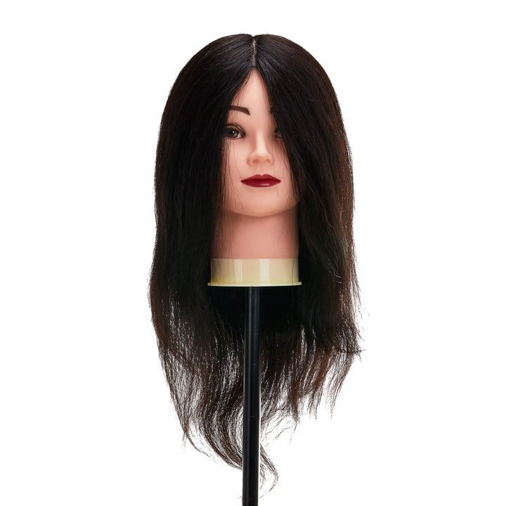 Kappershoofd Gabbiano WZ1 Echt Haar 30 cm Zwart - afbeelding 2