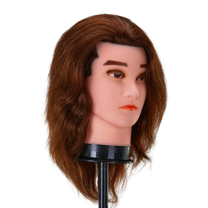 Kappershoofd Heren Gabbiano WZ3 Echt Haar 20 cm Bruin - afbeelding 2