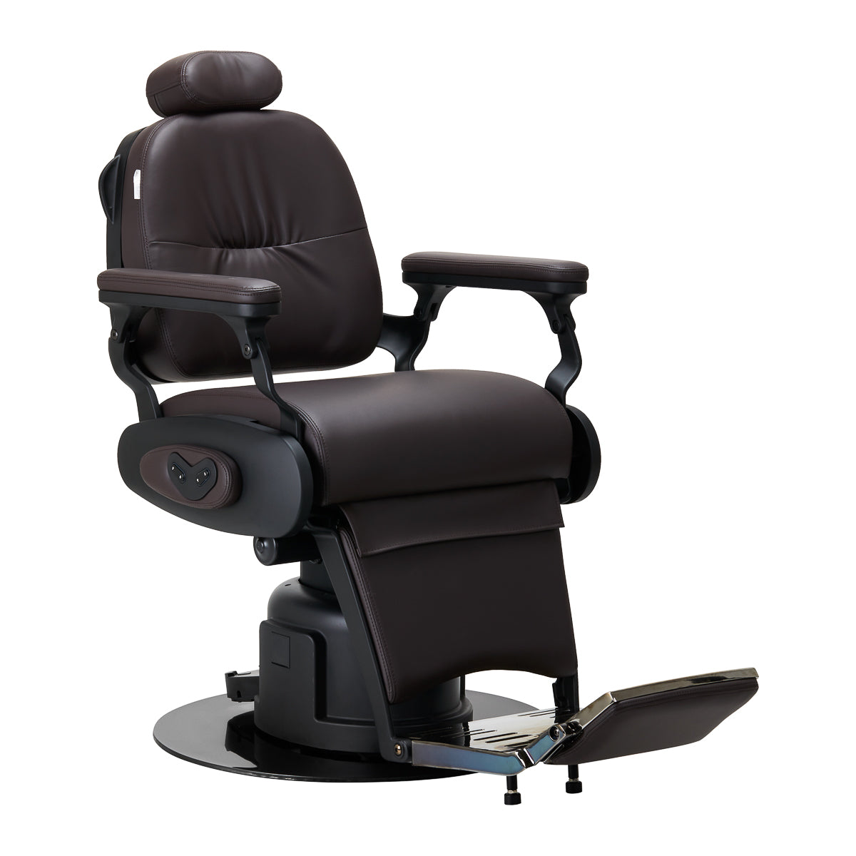 Barberstoel Elektrisch Gabbiano Duke Bruin