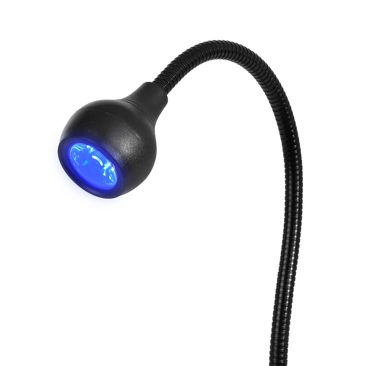 UV Lamp LED met Klem Glow Snake Zwart - afbeelding 2