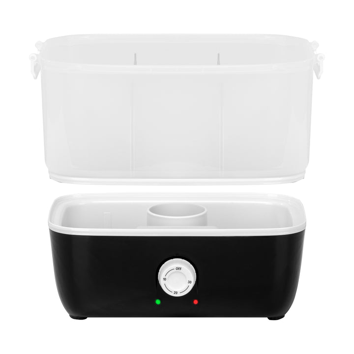 Handdoekwarmer Elegante 10 Zwart - afbeelding 2