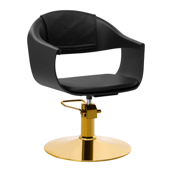 Kappersstoel Gabbiano A364 Zwart