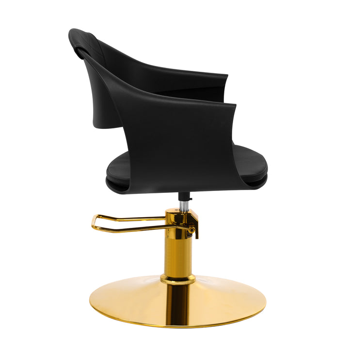Kappersstoel Gabbiano A364 zwart 2