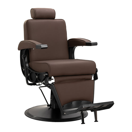 Barberstoel Gabbiano Continental Bruin