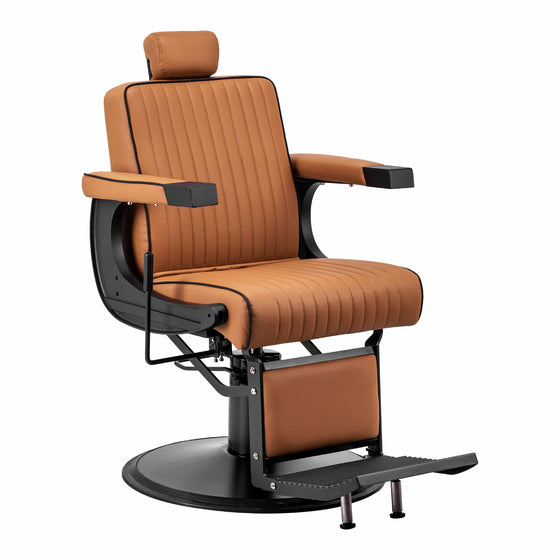 Barberstoel Gabbiano Visionerio Bruin-Zwart