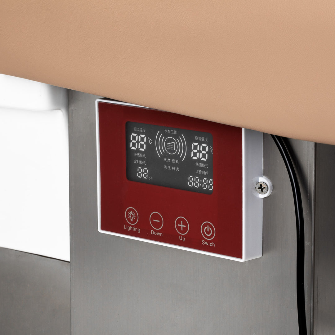 Wasunit Gabbiano Head Spa 017B Ligbed Beige 13