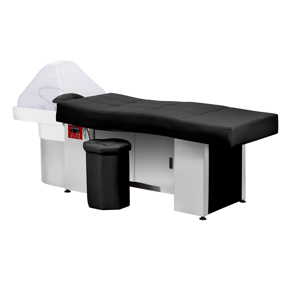 Wasunit Gabbiano Head Spa 017B Ligbed Zwart