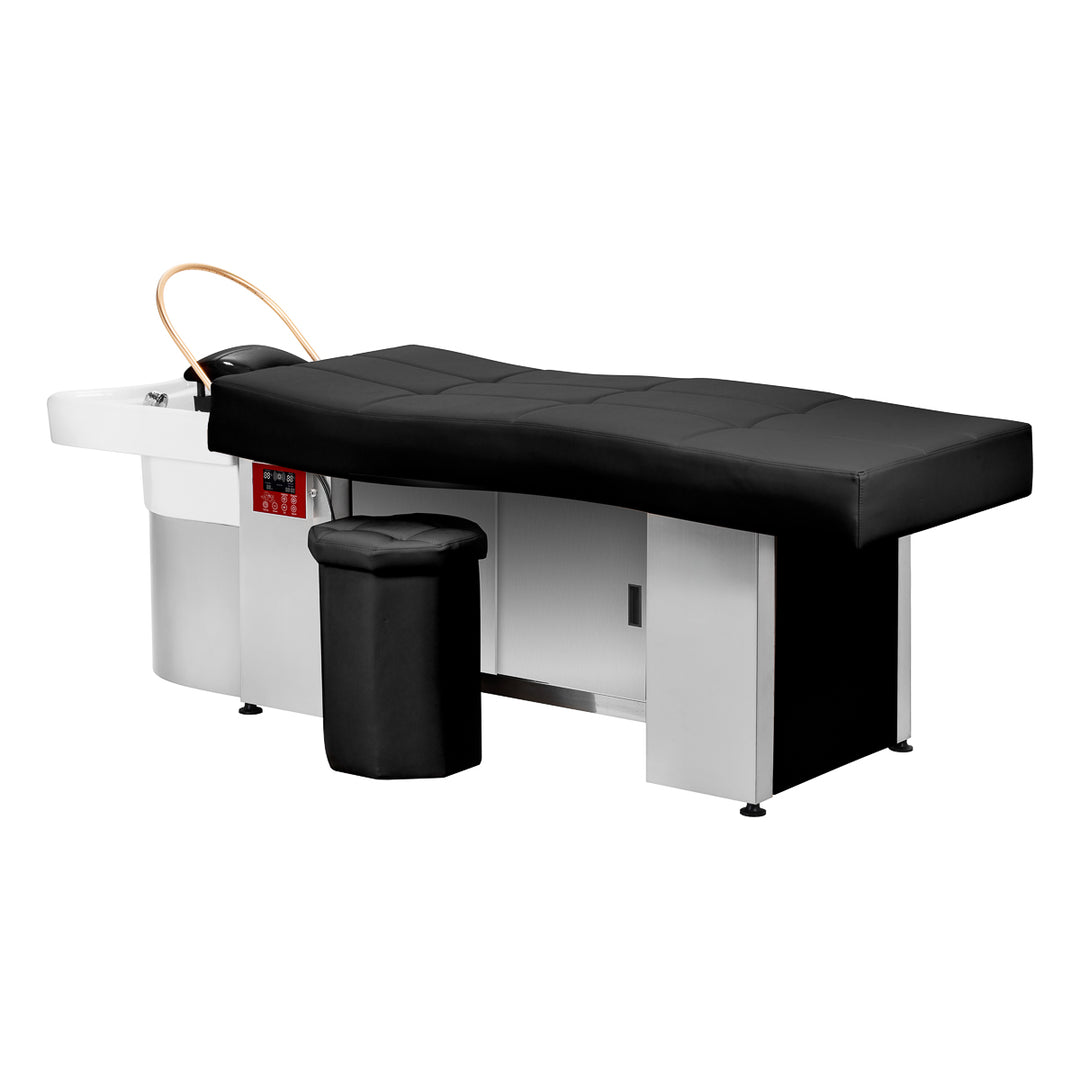 Wasunit Gabbiano Head Spa 017B Ligbed Zwart 2