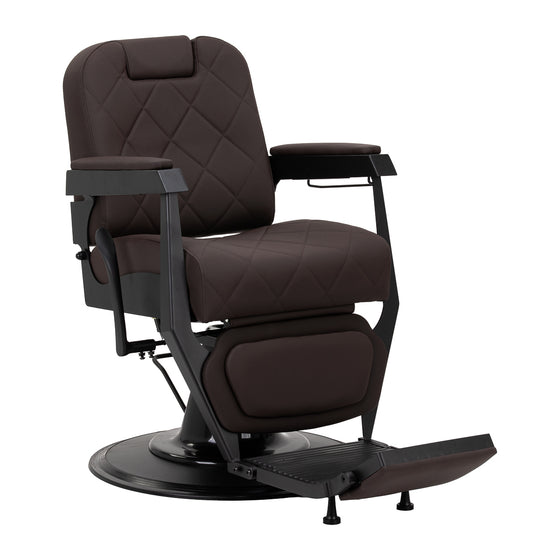 Barberstoel Gabbiano Bruno Bruin-Zwart