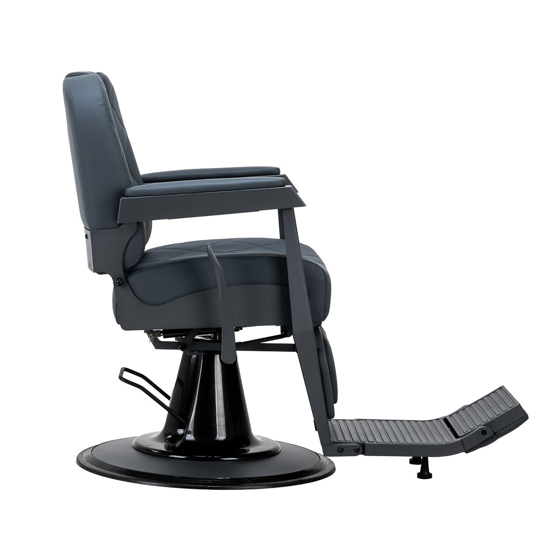 Barberstoel Gabbiano Bruno Grijs-Grijs - afbeelding 2