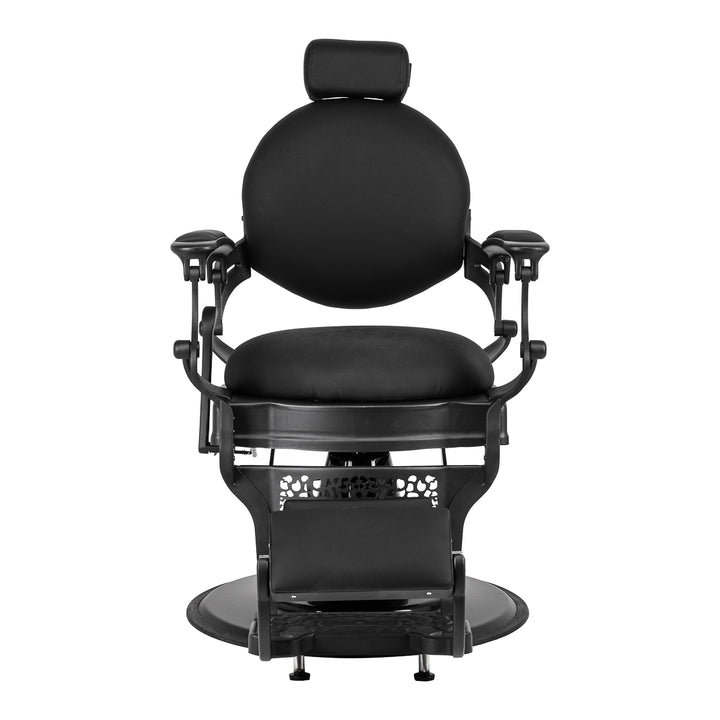 Barberstoel Gabbiano Niccolo Zwart-Zwart Knooploos - afbeelding 2