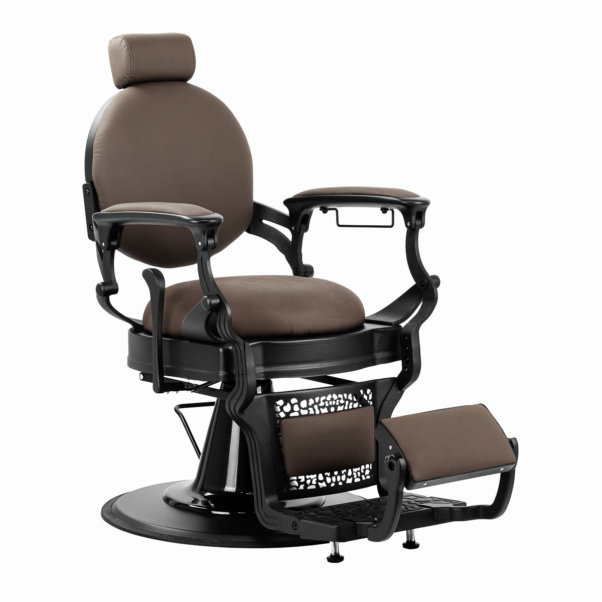 Barberstoel Gabbiano Niccolo Bruin-Zwart Knooploos