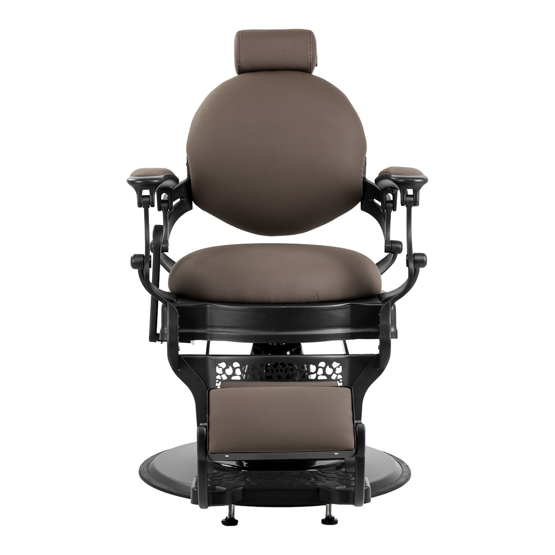 Barberstoel Gabbiano Niccolo Bruin-Zwart Knooploos - afbeelding 2