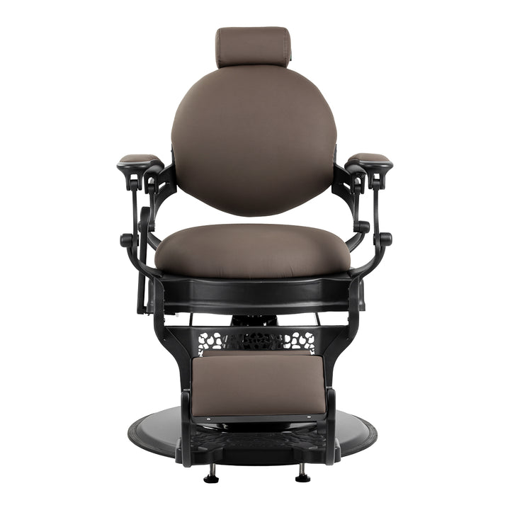 Barberstoel Gabbiano Niccolo Bruin-Zwart Knooploos - afbeelding 2