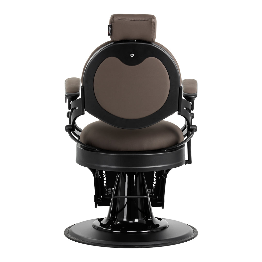 Barberstoel Gabbiano Niccolo Bruin-Zwart Knooploos - afbeelding 3