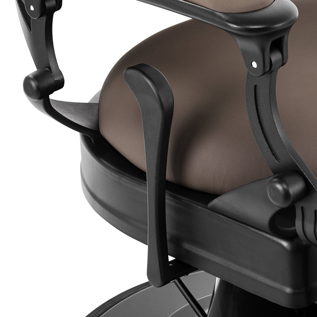 Barberstoel Gabbiano Niccolo Bruin-Zwart Knooploos - afbeelding 8